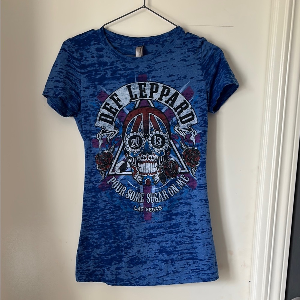 Def Leppard 2013 Vegas women’s rock tee